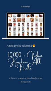 image for Promo Bundling Stok Video Konten all Niche button