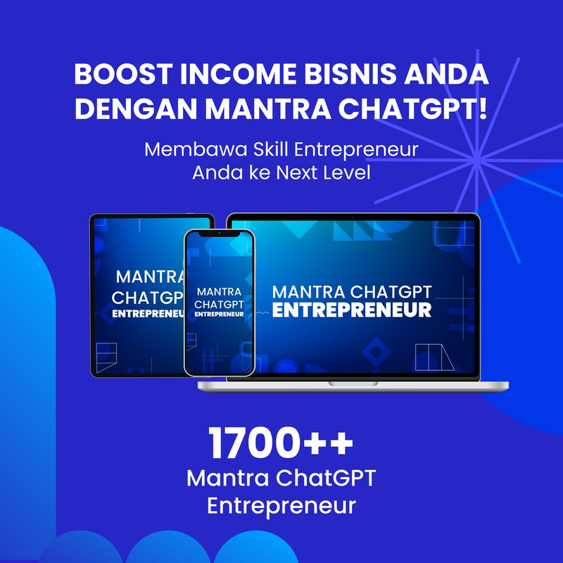 Highlight image for 1700+ Mantra ChatGPT untuk Enterpreneur