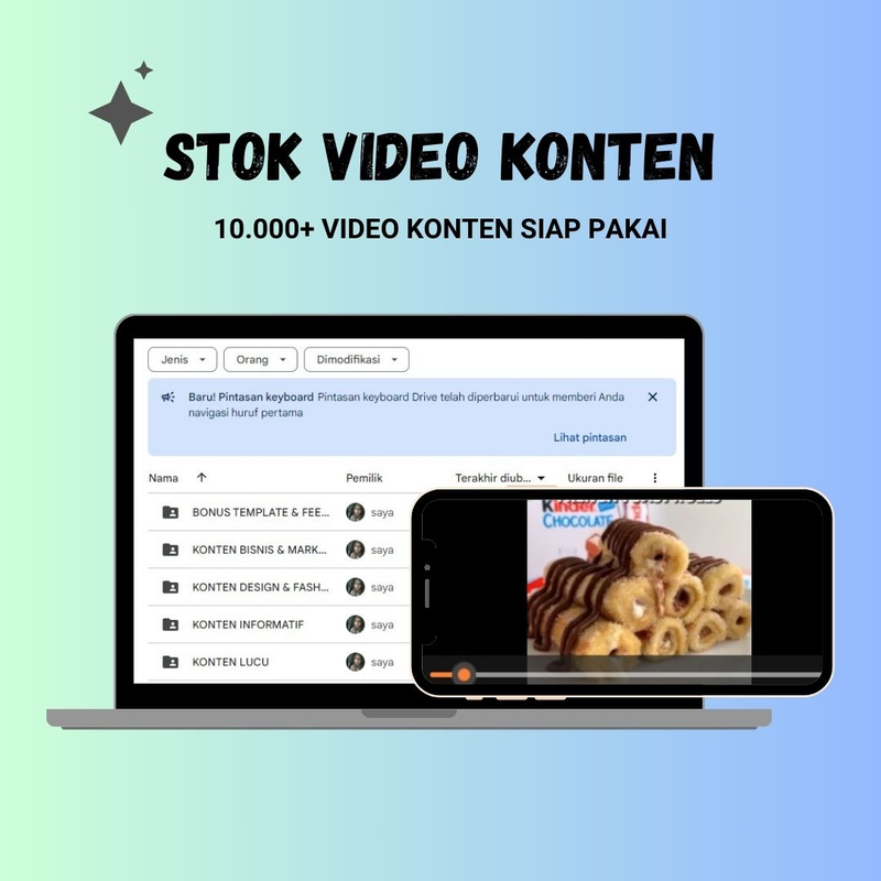 Highlight image for Promo Bundling stok Video Short, All Niche 
