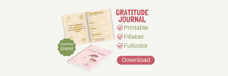 Highlight image 1 for [FREE] Jurnal Syukur Digital - Printable