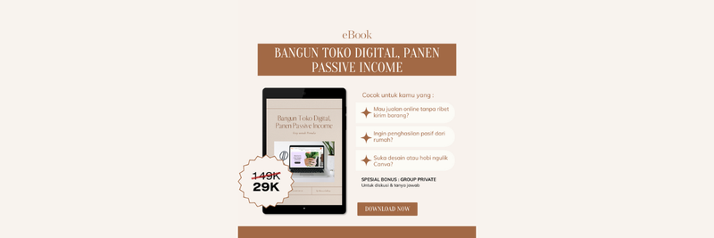 Highlight image for Ebook Etsy Untuk Pemula : Bangun Toko Digital, Panen Passive Income