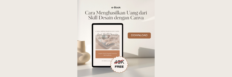 Highlight image for Ebook Cara Menghasilkan Uang dari  Skill Desain dengan Canva