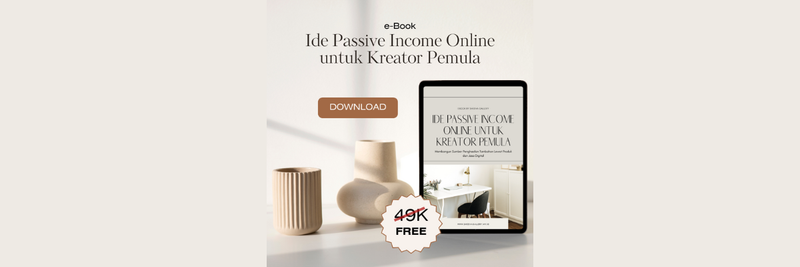 Highlight image for Ebook Ide Passive Income Online untuk Kreator Pemula