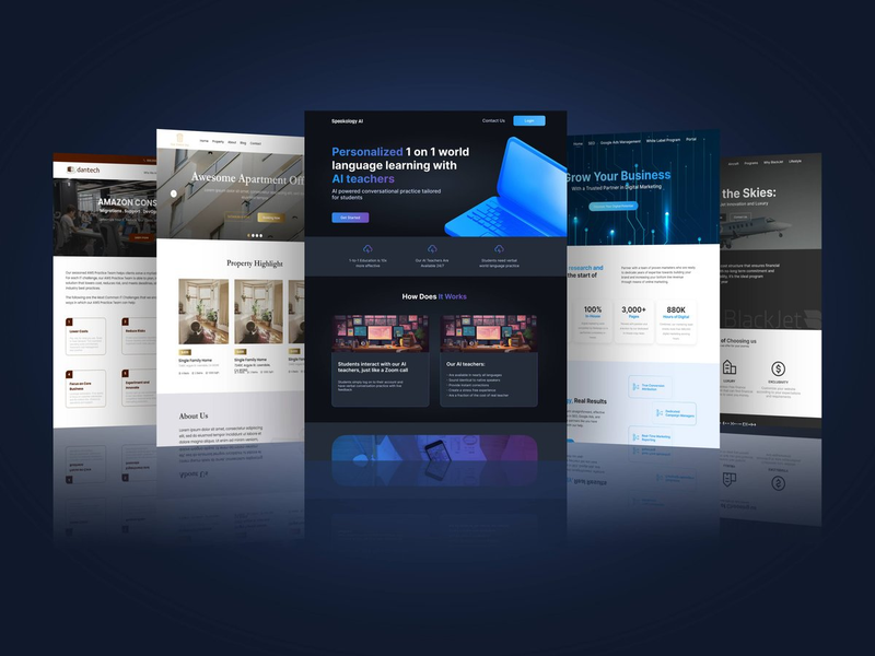 Highlight image for 10 Landing Page Template Editable