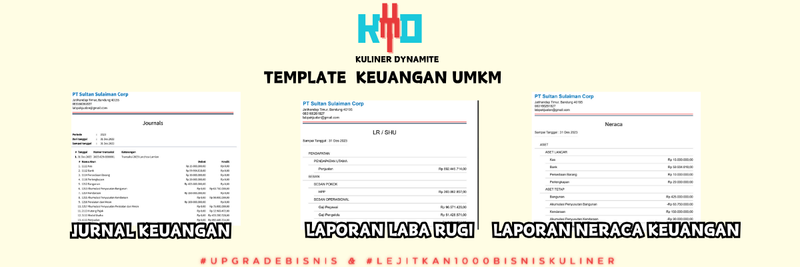 Highlight image for Template Keuangan Usaha
