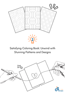 image for Satisfying Coloring Book 2 button