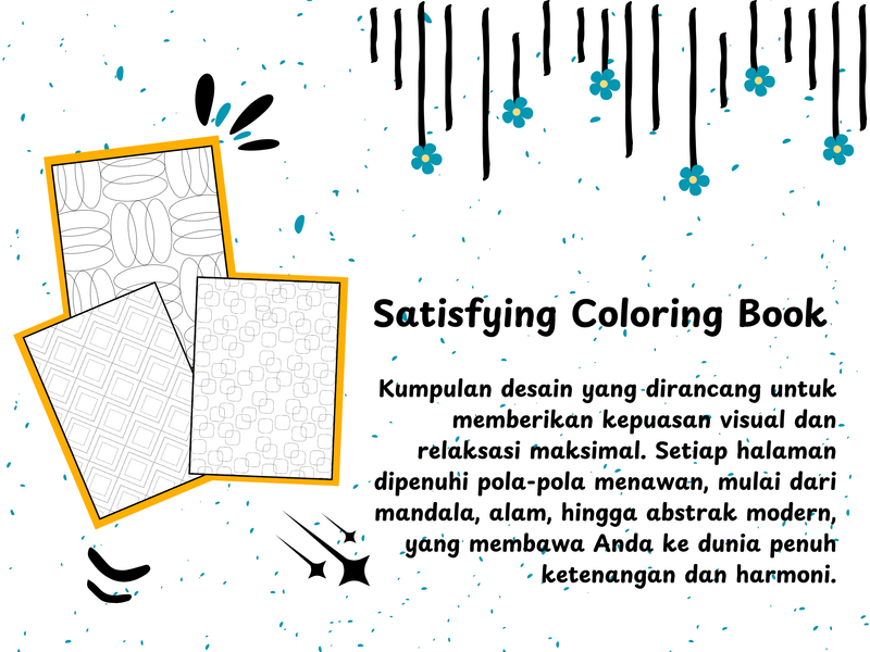 Highlight image for Satisfying Coloring Book 2