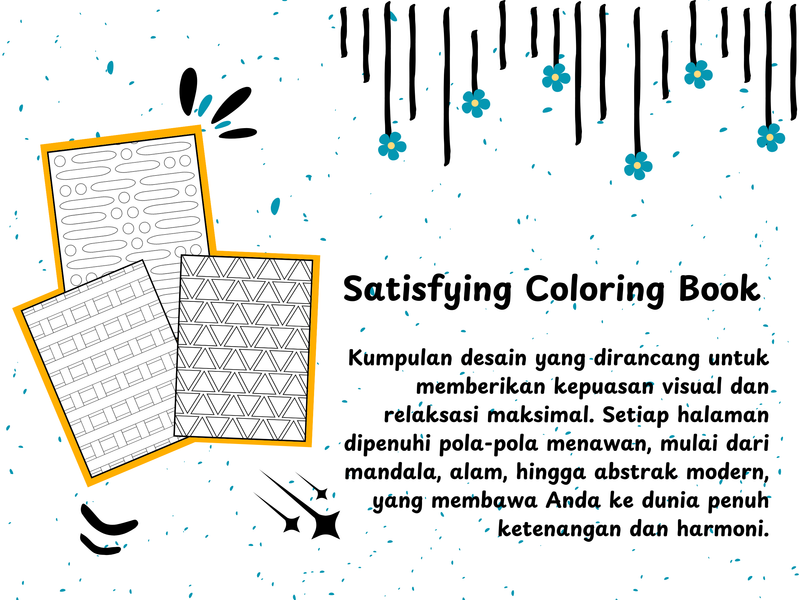 Highlight image for Satisfying Coloring Book 3