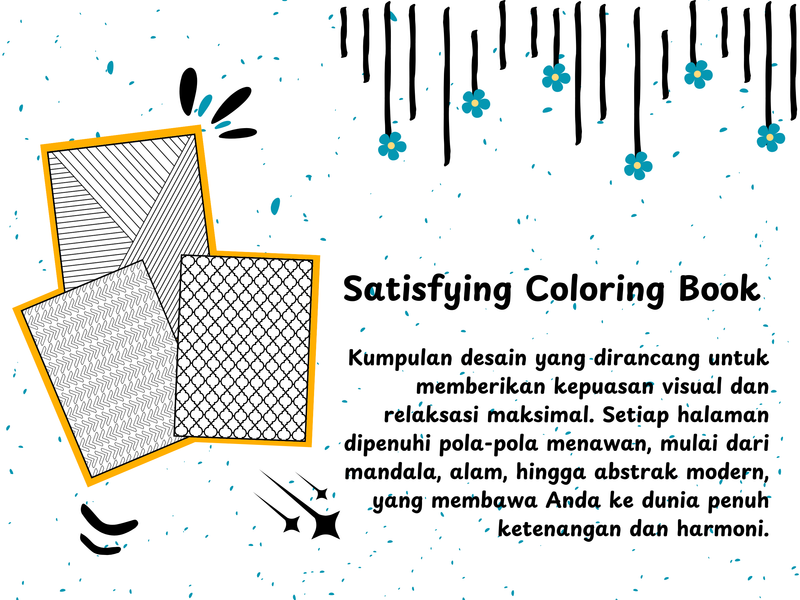 Highlight image for Satisfying Coloring Book 5