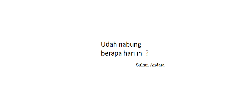 Sultan Andara profile background
