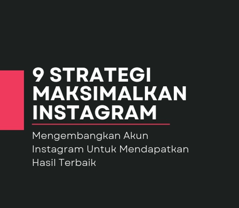 Highlight image for 9 Strategi Maksimalkan Instagram oleh Zayn Harri