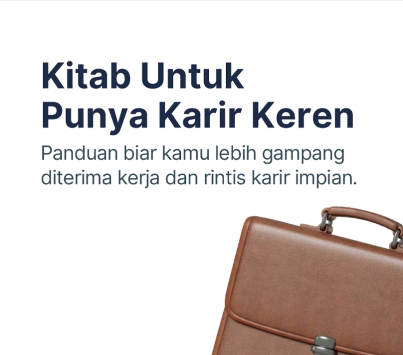 Highlight image for Kitab Untuk Punya Karir Keren