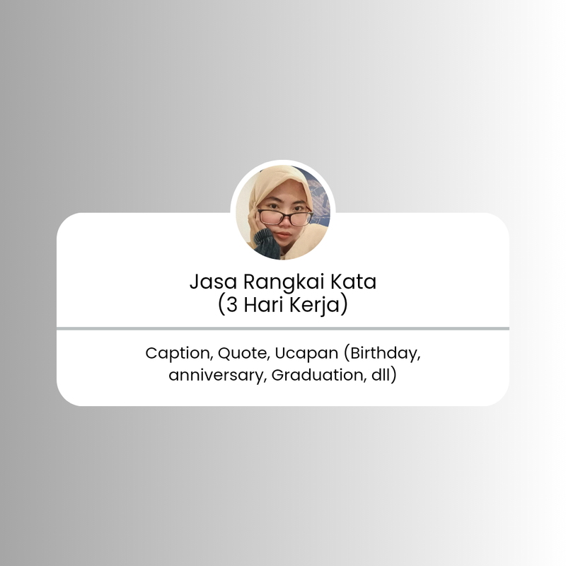 Highlight image 1 for JASA RANGKAI KATA