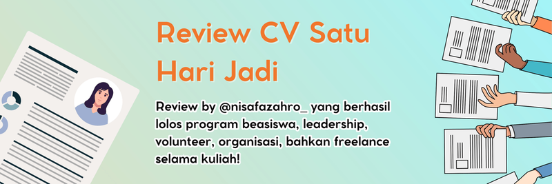 Highlight image for PROMO! Review CV Satu Hari Jadi
