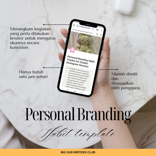 image for Personal Branding Habit Tracker for Author button