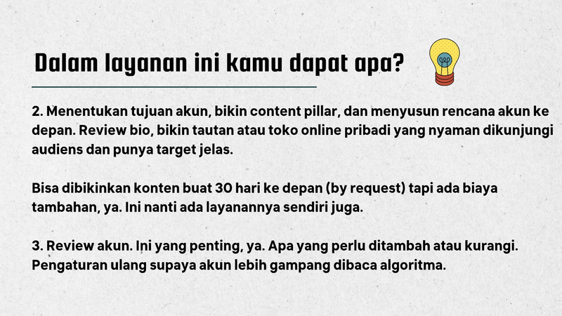 Highlight image for Full 1:1 Brainstorming + Repurposing Akun IG Penulis atau Membangun dari Awal