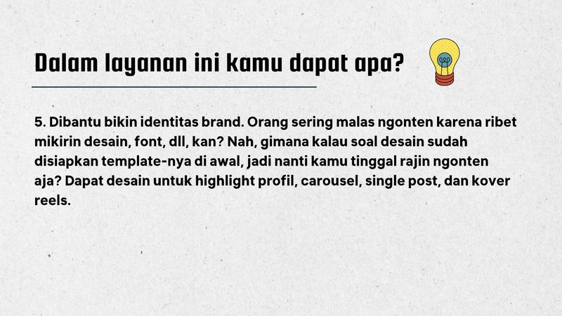 Highlight image for Full 1:1 Brainstorming + Repurposing Akun IG Penulis atau Membangun dari Awal