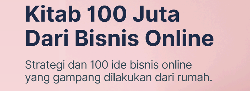 Highlight image for Kitab 100 Ide Dari Bisnis Online