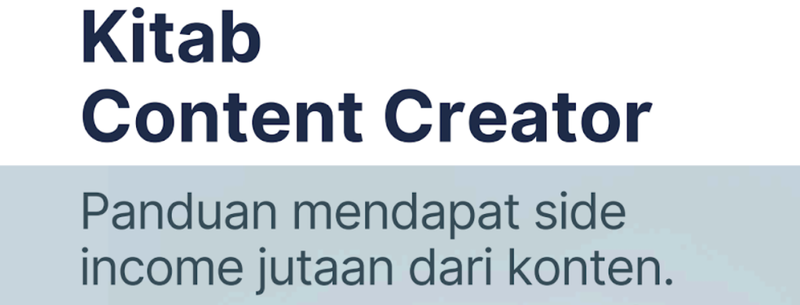Highlight image for Kitab Content Creator