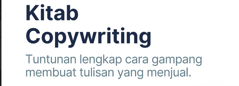 Highlight image for Kitab Copywriting
