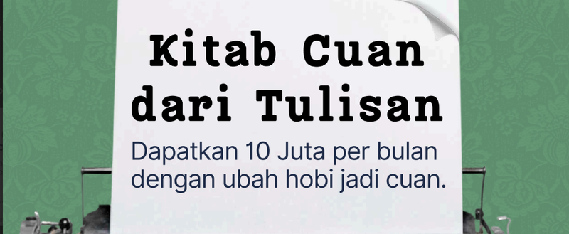 Highlight image for Kitab Cuan dari Tulisan
