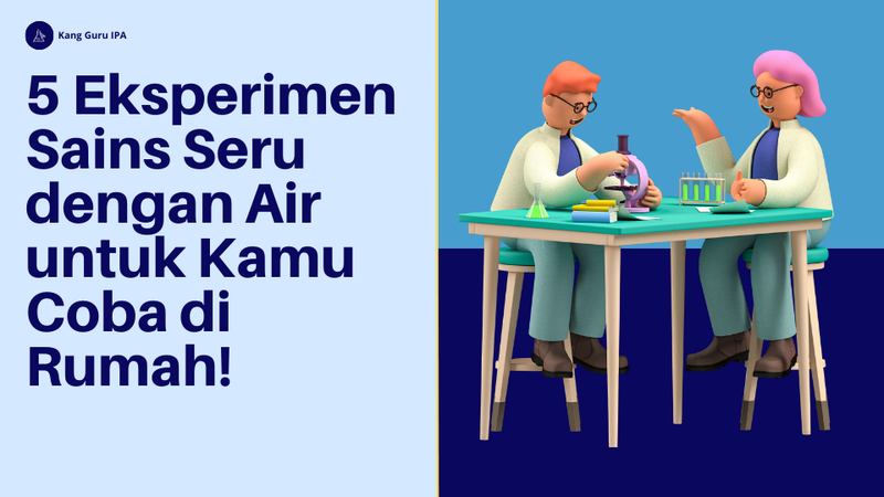 Highlight image 1 for E-BOOK | 5 EKSPERIMEN SAINS SERU DENGAN AIR
