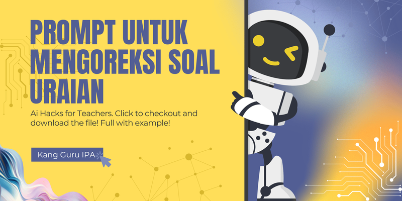 Highlight image 1 for FORMULA PROMPT AI UNTUK KOREKSI SOAL URAIAN