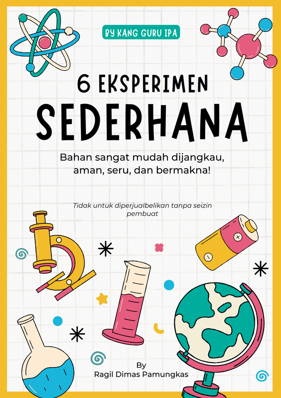 Highlight image 2 for 6 EKSPERIMEN SAINS SEDERHANA! BAHAN SIMPEL, SERU, DAN BERMAKNA!
