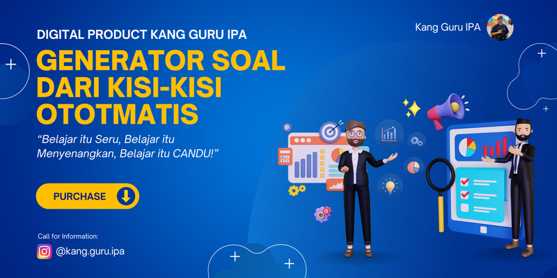 Highlight image for GENERATOR SOAL DARI KISI-KISI OTOMATIS