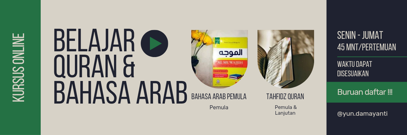 Highlight image for Private Alquran & bahasa arab pemula 