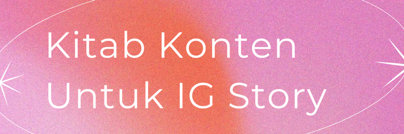 Highlight image 1 for e-book konten IG story untuk membangun personal branding