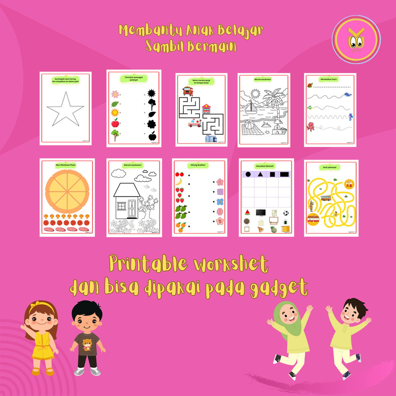 Highlight image for [Worksheet] PAUD Aneka Kegiatan