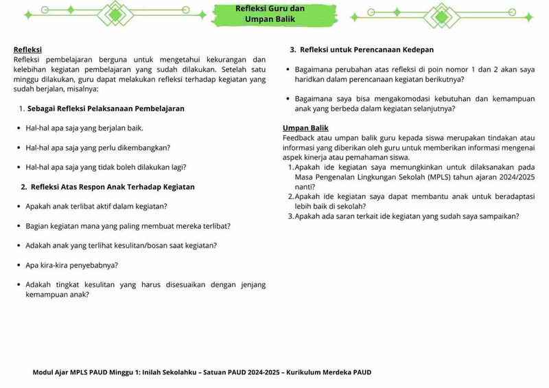 Highlight image for [Modul] RPP MPLS PAUD Minggu 1