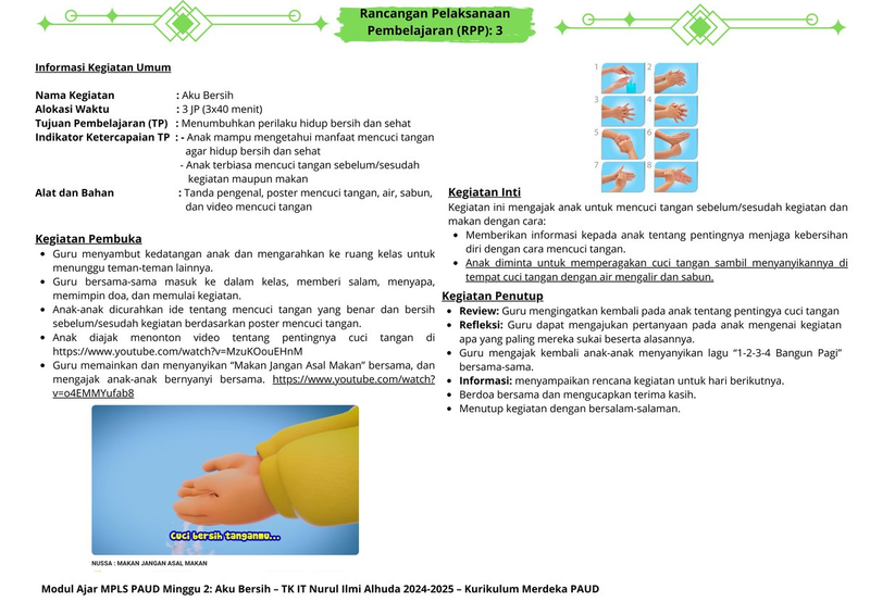 Highlight image for [Modul] RPP MPLS PAUD Minggu 2