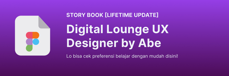 Highlight image for Digital Lounge UX Designer: Notion Storybook for UX Beginners