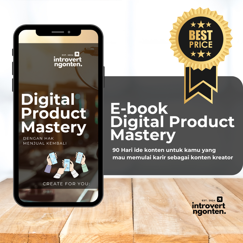 Highlight image for SPESIAL DISKON E-book Digital Product Mastery