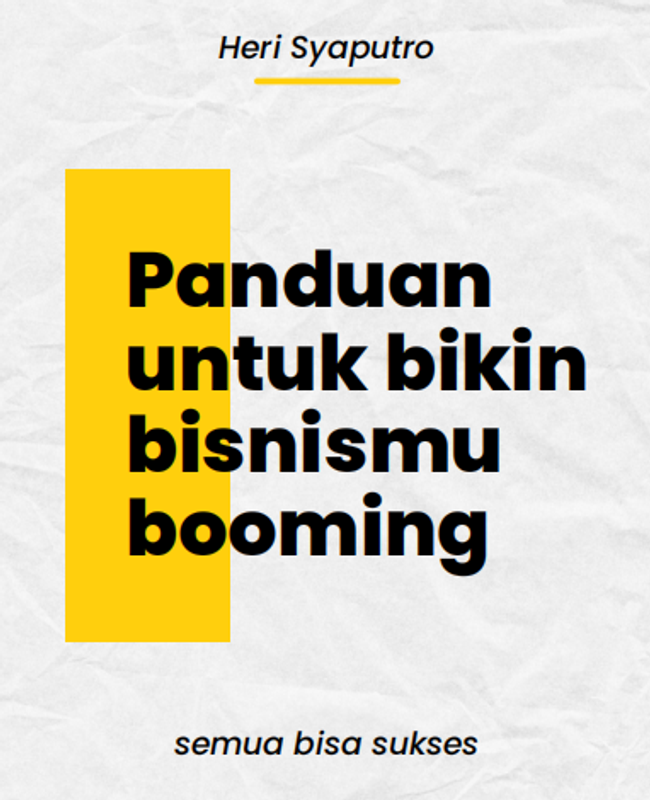 Highlight image for ebook panduan bikin bisnismu berkembang