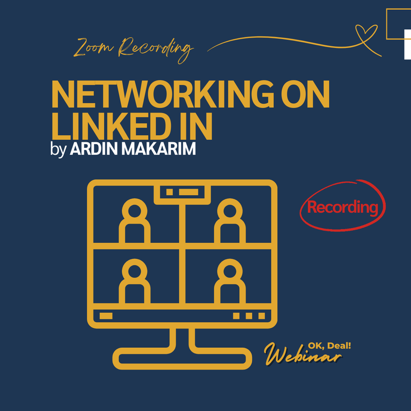 Highlight image 1 for Zoom Recording Networking on LinkedIn untuk VA