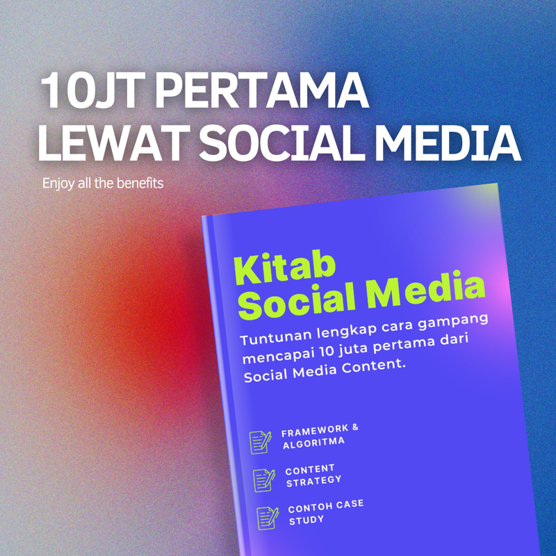 Highlight image for EBOOK HASILKAN 10JT PERTAMA DARI SOCIAL MEDIA