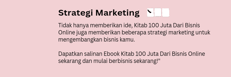 Highlight image for [15K] Kitab 100jt Dari Bisnis Online
