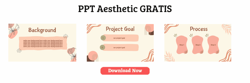 Highlight image 2 for GRATIS Template PPT Aesthetic