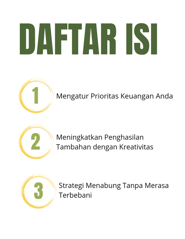 Highlight image 3 for [69K] E-Book Taktik Ampuh Nabung 1 Juta dari Gaji 5 Juta Tanpa Stres