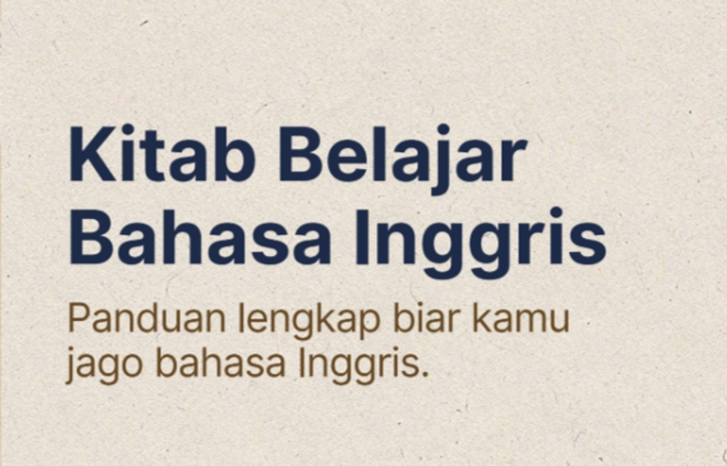Highlight image for [LENGKAP] Otodidak Belajar English Speaking untuk Profesional Muda