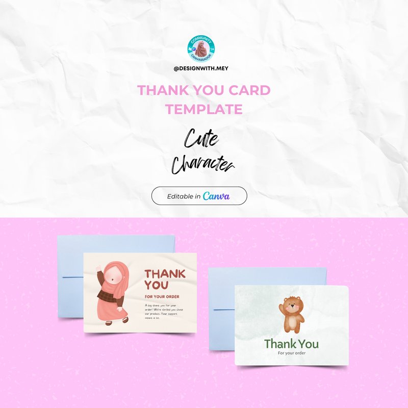 Highlight image for [Free Template] Thank You Card untuk Bisnis Kamu Makin Profesional