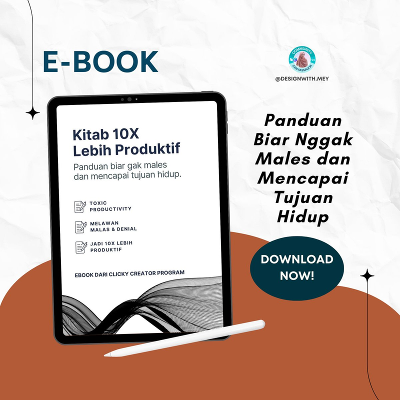 Highlight image for [E-Book] Kitab 10X Lebih Produktif Biar Nggak Males