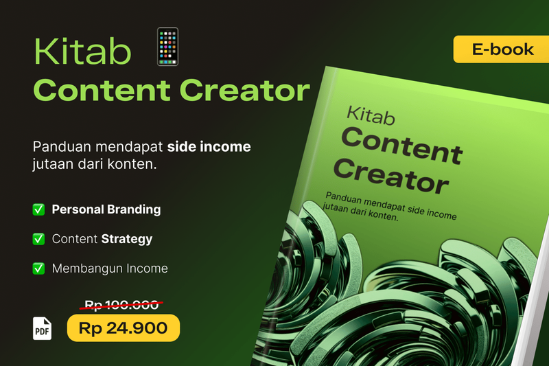 Highlight image 1 for Sebuah Kitab Content Creator