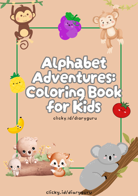 Highlight image 1 for E-book Alphabet Adventure Coloring (printable)