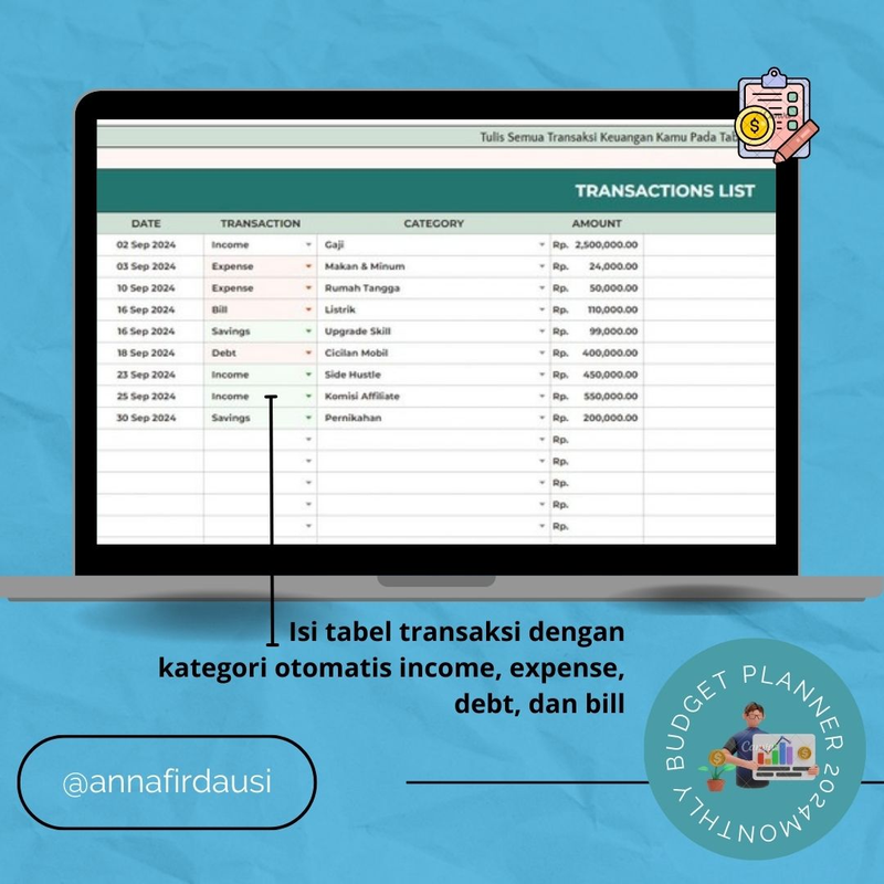 Highlight image 5 for All in One Money Tracker For You