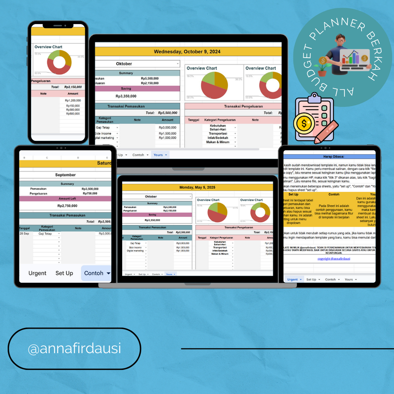Highlight image for Monthly Budget Tracker For You