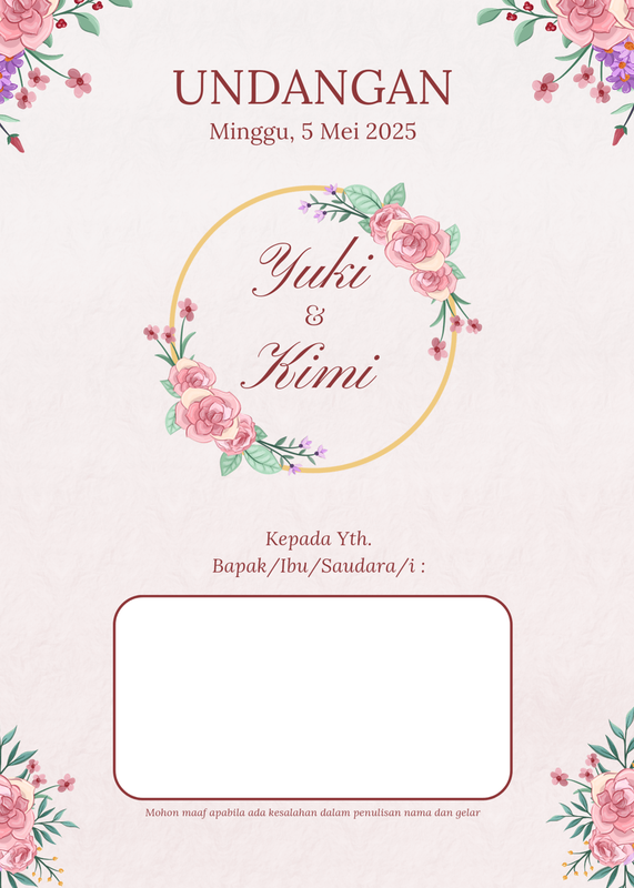 Highlight image for Undangan Pernikahan